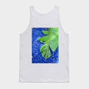 Blue and green Tank Top